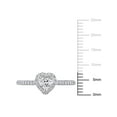 thumbnail image 2 of Everly Women's Diamond 14K White Gold Engagement Ring, 2 of 7