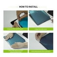 thumbnail image 2 of Graflsoa Reusable Matte Screen Protector for iPad Pro 12.9 (2020) - Anti-Glare, Paper-Like Feel, Washable with PVC Storage Panel, 2 of 5