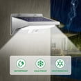 thumbnail image 4 of iThird LED Solar Motion Sensor Security Lights Outdoor Waterproof 3 Modes Daylight, 4 of 8