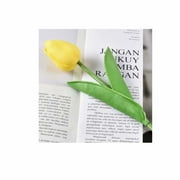 10Pcs Tulip Artificial Flower White PU Real Home Decoration With Fake Tulip Tulip Latex Flower Bouquet Wedding Garden Decoration