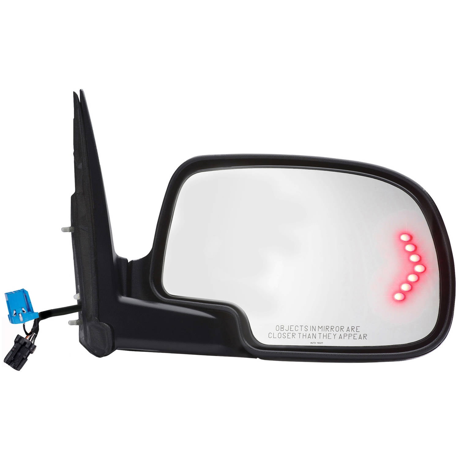 Black Fit System 60551C Dodge Neon Passenger Side Replacement OE Style Power Folding Mirror