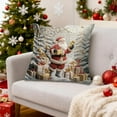 thumbnail image 6 of Christmas Pillow Cover, Holiday Themed Cushion Case for Sofa Living Room Bedroom Decor Seasonal Home Accent(G), 6 of 6