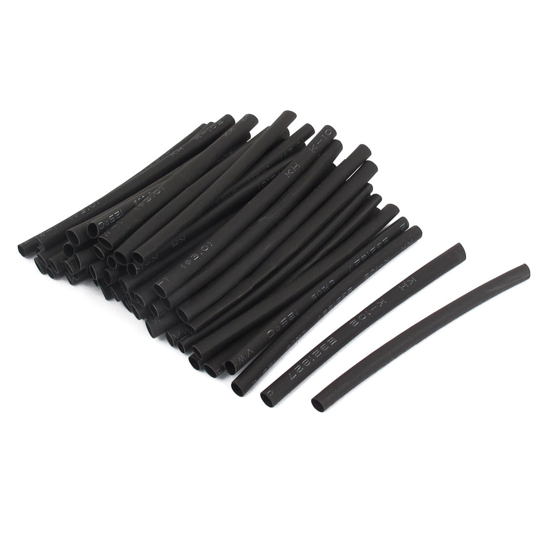 3mm Dia 21 Polyolefin Heat Shrink Tube Shrinkable Hose 70mm 50pcs