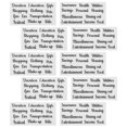 thumbnail image 4 of KAKOWELY 5 Sets of Multi-function Budget Stickers Classifying Cash Envelope Labels Portable Label Stickers,6.69"X3.54"X0.04", 4 of 5