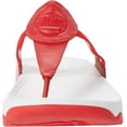 thumbnail image 6 of FitFlop Walkstar Toe-Post Sandals 6 Red, 6 of 6