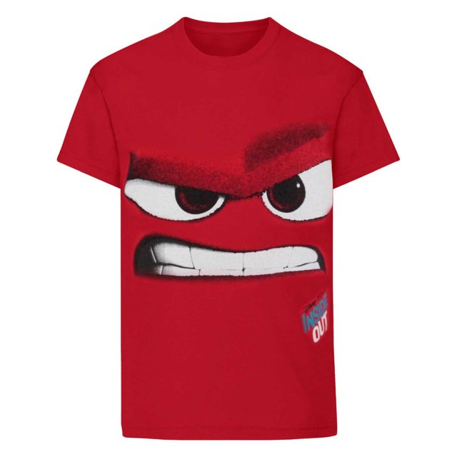 Disney Official Boys/Girls Inside Out Anger T-Shirt