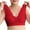 Red, variant on Womens Bras 90% Nylon Solid Color Daily Lingerie Chic Leisure Fit