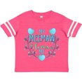 thumbnail image 3 of Inktastic My Meemaw Loves Me with Flowers and Hearts Boys or Girls Toddler T-Shirt, 3 of 5