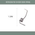 thumbnail image 2 of 2PCS DA61-08314A Refrigerator Divider Door Spring Replacement Part - Compatible with Samsung - Replaces F220NCTABC RF220NCTASL RF220NCTASR RF220NCTAWW RF221NCTABC RF221NCTASR, 2 of 4