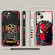 thumbnail image 5 of Funda de teléfono con póster de Los Vengadores de Marvel para Apple iPhone 15 14 13 12 11 Pro Max Plus 8 7 SE, funda Capa de cuerda izquierda líquida, 5 of 5