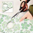 thumbnail image 6 of Yayeee Faucet Mat for Kitchen Sink 14.7" Diatomite Long Splash Guard Pad, Green Floral, 6 of 7