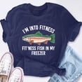 thumbnail image 2 of EcoLoom I'm Into Fitness Fit Ness Fish In My Freezer Short Sleeve Unisex T Shirt, 2 of 6
