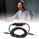 thumbnail image 1 of Cable auxiliar ANGGREK Para auriculares de juegos tejido con control de volumen Para G633 G635, 1 of 8