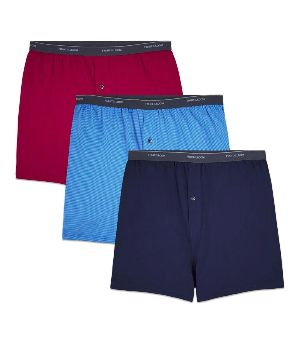 Fruit Of The Loom Men's Beyond Soft Boxer Briefs - 5-Pack, Moisture-Wicking, Tag-Free - View #5