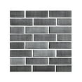 thumbnail image 2 of Peel and Stick Wall Tile Stickers, Backsplash Tile Peel and Stick, Natural 3D Stone Self Adhesive Marble Tiles, Waterproof DIY Brick Pattern Wall Decals for Kitchen & Bathroom 11.8x11.8 Inch 1Pcs, 2 of 8