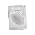 thumbnail image 4 of de vidrio transparente, cristalería transparente reversible, taza de agua de cerveza única para fiesta, aniversario, banquete,, 4 of 9