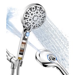 Pommeau de douche 3 jets, flexible et support, SENSEA Ryco | Leroy Merlin