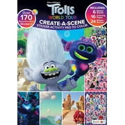 Bendon Publish Trolls 2 Create A Scene Sticker Activity