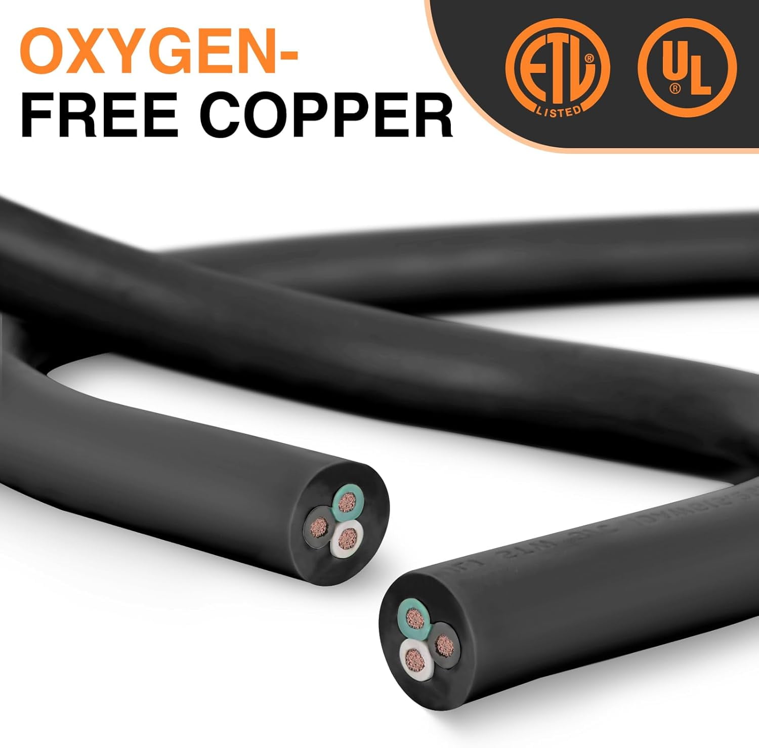 Nilight 25FT 30 Amp RV Extension Cord with Adapter 50Amp to 30Amp 125V Heavy Duty 10/3 Gauge Pure Copper STW Wire UL ETL Listed 3 Prong TT-30P TT-30R Weatherproof Suit for Generators Campers