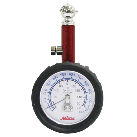 Milton Industries Dial Tire Gage 0-160 PSI