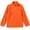 Orange, variant on Girls' Outerwear Jackets Kid Boys Soft Fleece Zip up Hoodie with Pockets Long Sleeve Outerwear Warm Coat Oversized Streetwear