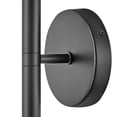 thumbnail image 2 of 83192BK Lark Millie - 2 Light Tall Wall Sconce In Modern and Mid-Century Modern Style-14 Inches Tall and 5 Inches Wide-Black Finish, 2 of 20