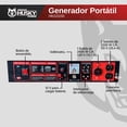 thumbnail image 4 of Generador Portátil A Gasolina SWEDISH HUSKY POWER 2.8-3 Kw HKG3100, 4 of 11
