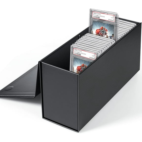 PSA Graded Card Storage Box, PSA Graded Card Storage Holder Container Slabs Box - 1 Pack