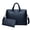 Blue, variant on 2 PCS Men's Large Capacity Business Briefcase with Purse, Waterproof 14 Inch Laptop Shoulder Handbag Gift for Men Women