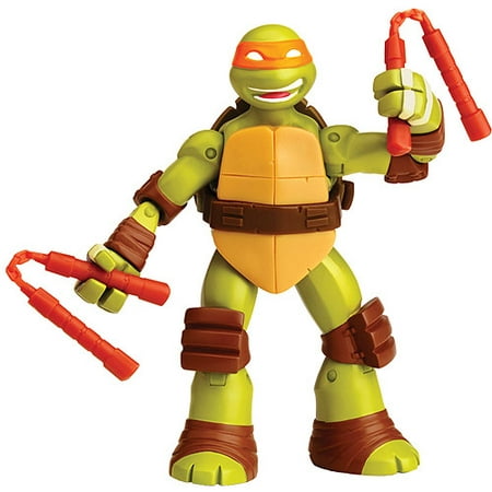 Teenage Mutant Ninja Turtles Battle Shell Michelangelo Action Figure ...