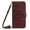 Winered, variant on Allytech Moto G Play 2021 Wallet Case with Crossbody Strap PU Leather Sunflower Embossed Cards Slots Stand Shockproof Flip Cover for Girls WOmen Case for Moto G Play 2021 - Darkpurple