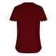 thumbnail image 5 of Fiudx Camisas para Mujer Blusas Lisas con Volantes de Talla Grande para Mujer, Camisetas de Verano con Cuello En V de Manga Corta, 5 of 7