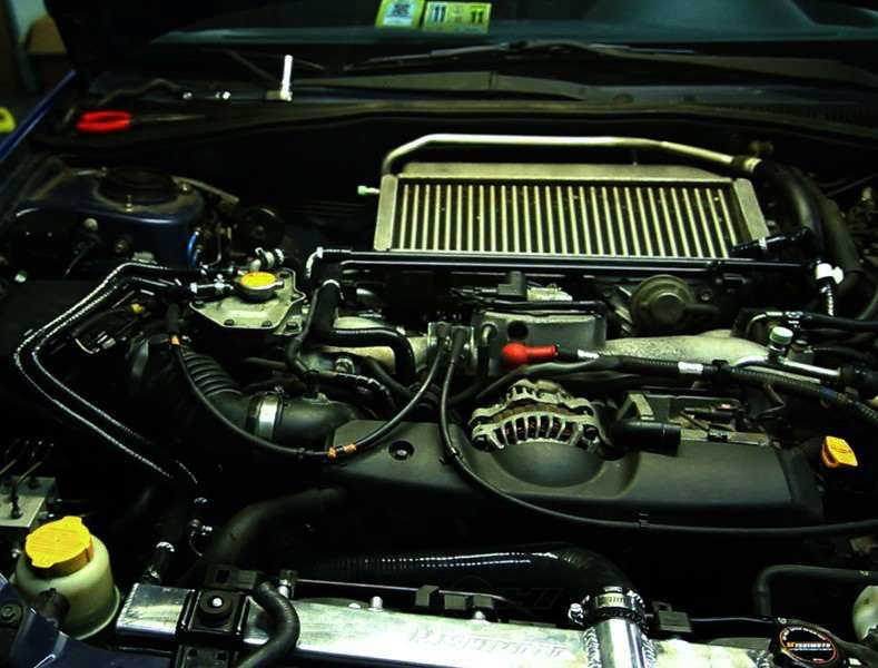 Mishimoto MMHOSE-SUB-ANCBK Ancillary Hose Kit Compatible With Subaru Impreza WRX/STI 2001-2005 Black