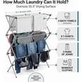 Oversized Collapsible Clothes Drying Rack, 35