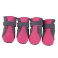 thumbnail image 1 of para perros de malla transpirable - Se la la adaptaciónción a botas para perros - antideslizante para patas - Pink M Yinane Zapatos para mascotas, 1 of 8