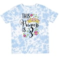 thumbnail image 3 of Inktastic This Princess is Three Third Birthday Girls Toddler T-Shirt, 3 of 5