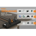thumbnail image 3 of Covozon Outdoor Power Strip Weatherproof, Waterproof Surge Protector with 8 Wide Outlet & 4 USB Ports, 6FT Flat Outlet Extension Cord, FCC UL Listed., 3 of 6