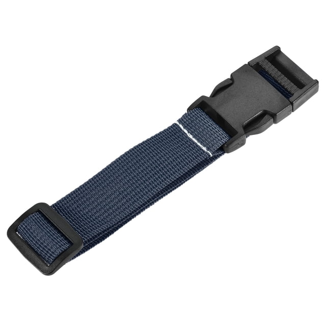 Unique Bargains Suitcase Belts with Quick Release Buckle Luggage Straps, Navy Blue