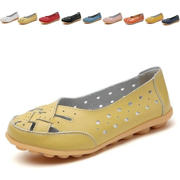 Mocasines ortopédicos Illuminate, mocasines ortopédicos de piel transpirable, zapatos ortopédicos Illuminate