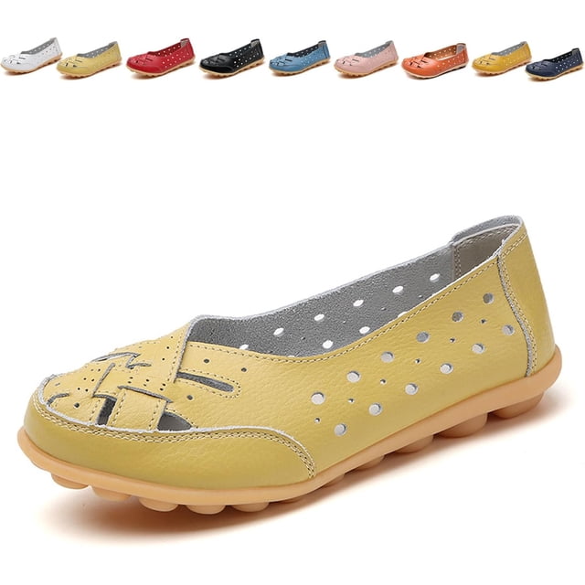 Mocasines ortopédicos Illuminate, mocasines ortopédicos de piel transpirable, zapatos ortopédicos Illuminate