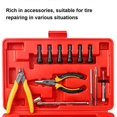 thumbnail image 2 of Car Tyre Repairing Kit Puncture Plug Set Auto Bike Tire Repairing Tools Set Car Tire Change Tools Motorcycle Car Maintenance Accessories, 2 of 5