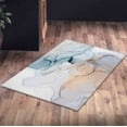 thumbnail image 5 of Marble Rugs, Cool Rugs, Soft Tones Rug, Blue Marble Rug, Soft Tones Marble Rug, Luxury Rug, Wedding Rug, Personalized Rugs, Modern Rug, 1.7'x2.3' - 50x70 cm, 5 of 8