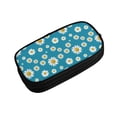thumbnail image 2 of Goofa Daisies Flowers Pattern Big Capacity Pencil Pen Case Office College Large Storage High Capacity Bag Pouch Holder Box Organizer, 2 of 9