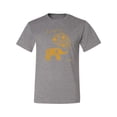 thumbnail image 2 of Cute Elephant Love Imagine Inspirational/Christian Men's Graphic T-Shirt, Heather Grey, Large, 2 of 3