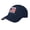 navy, variant on 250th Anniversary Flag United States 1776-2026 250 Years Sandwich Brim Sun Hat, Polyester, Fits 22-23" Head - Navy