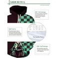 thumbnail image 4 of Anime Mens Demon Slayor Hoodie Sweatshirt Cosplay No Yaiba Pullover Hoodie for Men and Women, 4 of 10