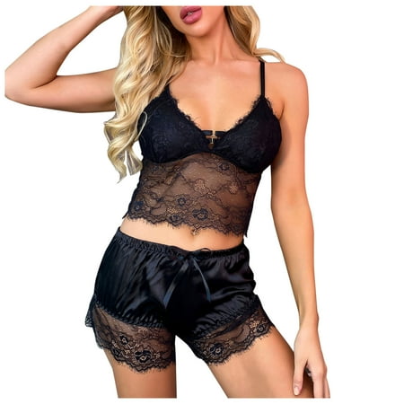

WANYNG Women Lingerie Set Sexy Bra And Panty Jumpsuit Lingerie Sets New Sexy Fashion Lace Lingerie Underwear Sleepwear Pajamas Garter Size 30 Waist Boxers Boxers Men Pack 12