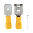 thumbnail image 2 of Ganfancp Fdd1.25-250 Conector Hembra Preaislado Terminal de Punta de Alambre Ofertas y Liquidaciones 2 Puertos, 2 of 2