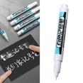 thumbnail image 4 of Permanent White Marker Paint Pen Carpentry DIY Crafts Ceramic Construction Water Resistant Floor Glass Furniture Tire Metal Marker, 4 of 9