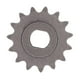 thumbnail image 1 of Piñón de motor de acero de 25H y 15T para scooter eléctrico, rueda dentada con orificio en H para motores MY1020, MY1016 y MY1018., 1 of 14